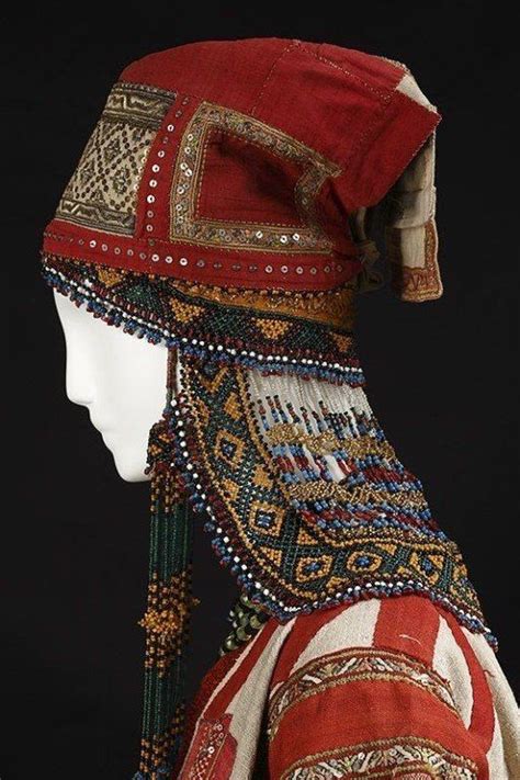 Русские старинные женские головные уборы | Russian clothing, Fashion ...