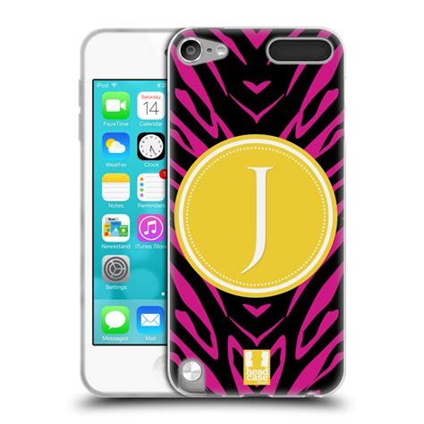 HEAD CASE LETTER CASES SILICONE GEL CASE FOR APPLE iPOD TOUCH 5G 5TH ...