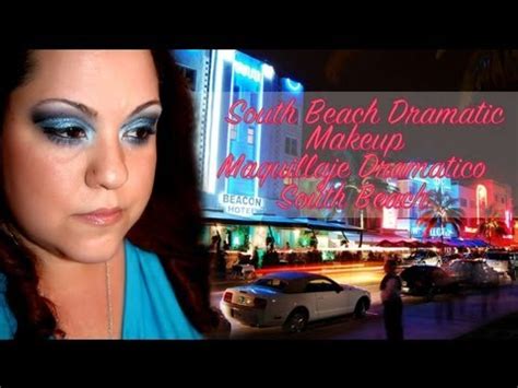 South Beach At Night Blue Dramatic Cut Crease South Beach De Noche