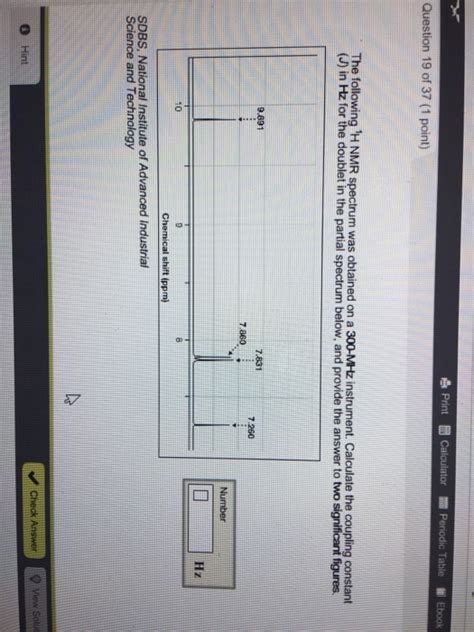 Solved Print Calculator Periodic Table Ebook Uestion Of Chegg