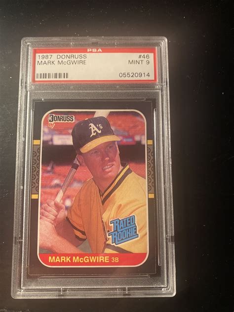 Mark Mcgwire Rookie Card EBay