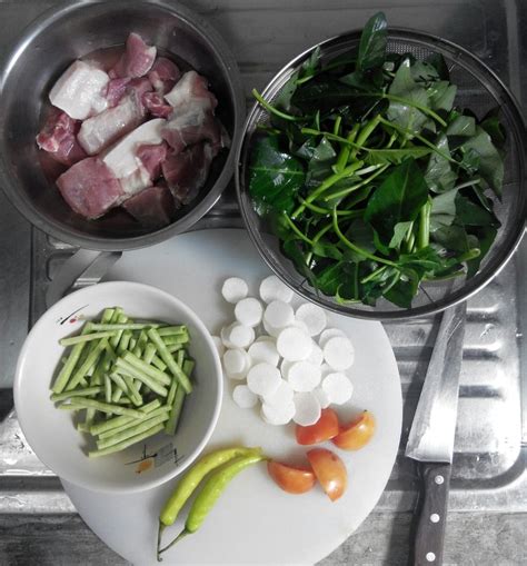 Sinigang Na Baboy How To Cook A Pork Dish Recipes On Cut Out Keep