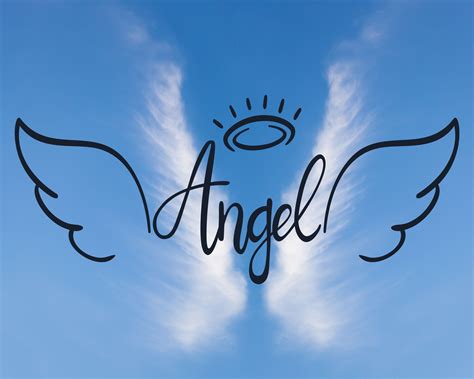 Angel Wings SVG Angel Love Tattoo PNG Clipart Sublimation