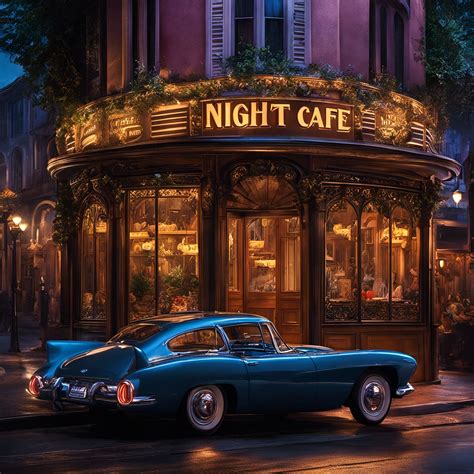 the infamous: "NIGHT CAFÉ" - AI Generated Artwork - NightCafe Creator