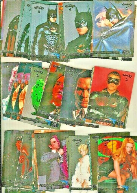 Lot Of Fleer Batman Forever Movie Trading Cards Ebay