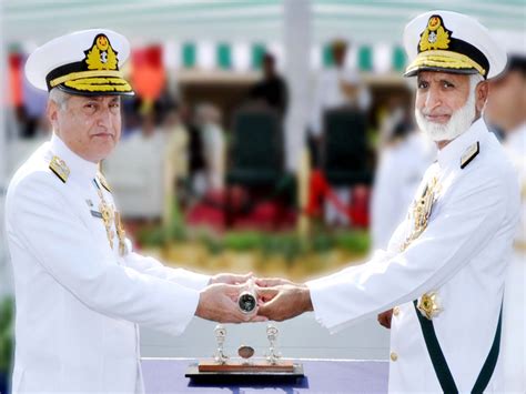 Admiral Zafar Mahmood Abbasi assumes Pak Navy's command - Business ...