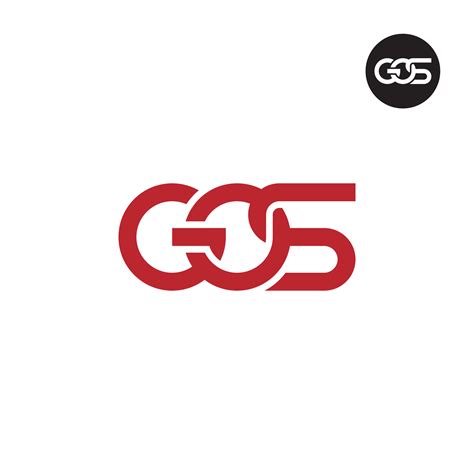 Letter GOS Monogram Logo Design 36345532 Vector Art at Vecteezy