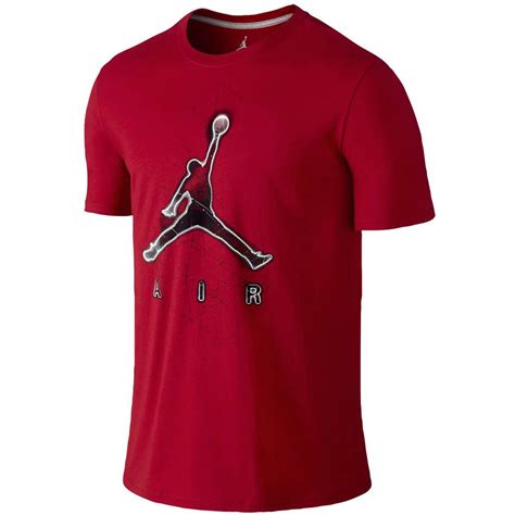 Nike Air Jordan Jumpman 23 AJ Bright Lights Short Sleeve T-Shirt Red ...