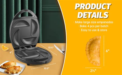 Finemade Electric Empanada Maker Machine With Press Mold