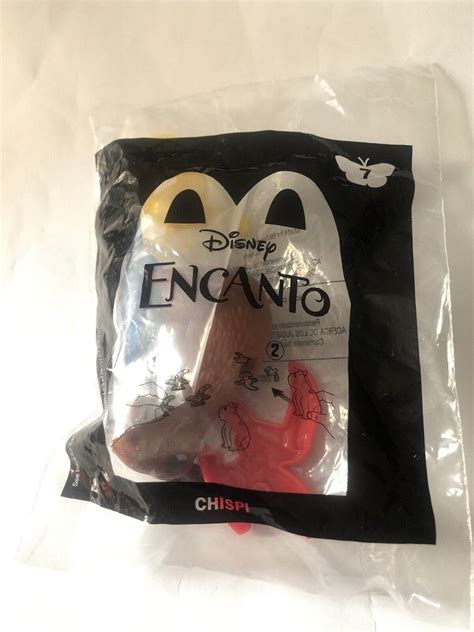 Mcdonalds Happy Meal Toy Disney Encanto Chispi Ebay