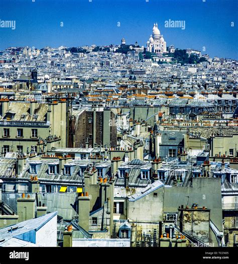 Overview Of Butte Montmartre Hill City Rooftops Sacr C Ur Sacred