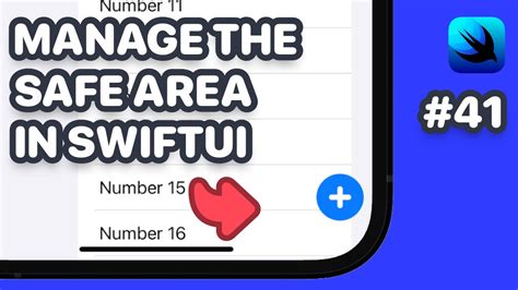 Manage Ignore And Add To The Safe Area In Swiftui Swiftui Floating