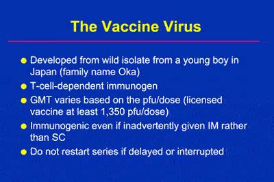 Varicella Immunization Current Status And Practice