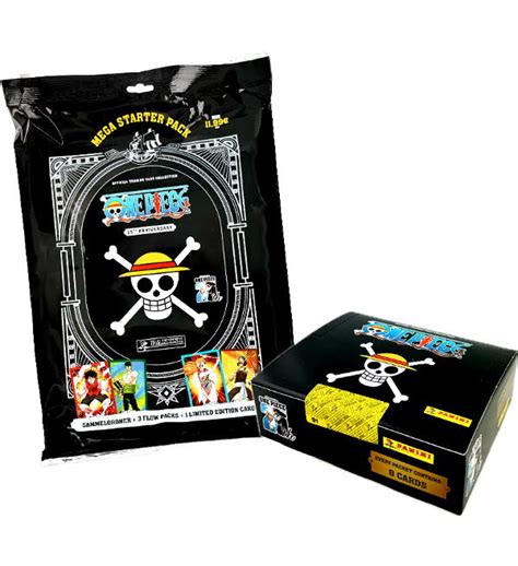 Panini One Piece Th Anniversary Trading Cards Starter Pack Caja