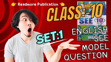 Class English Model Set Readmore Publication Class English Set