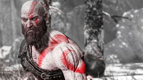 Kratos God of War Game 4K #7661h Wallpaper iPhone Phone