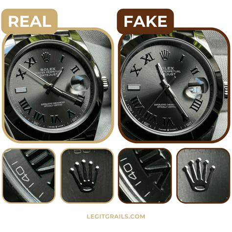 How To Spot A Real Vs Fake Rolex Datejust Watch Legitgrails