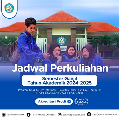 JADWAL PERKULIAHAN SEMESTER GANJIL TAHUN AKADEMIK 2024 2025 Prodi