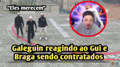 Galeguin Reagindo Ao Guip E Braga Sendo Contratados Youtube