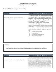 Copy Of Unit Embedded Assessment Pdf Unit Embedded Assessment