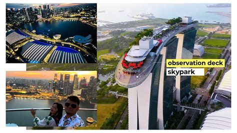 Skypark Observation Deck Marina Bay Sands Singapore K Vlog