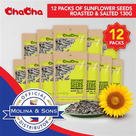 chacha sunflower seeds orig  pack   shopee philippines