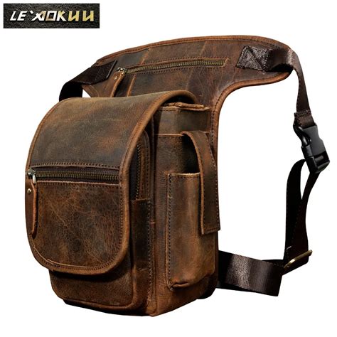 Bolso Informal De Cuero Para Hombre Bandolera De Viaje Multifunci N A