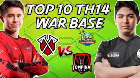 Top 10 Th14 War Base With Link Tribe Gaming Vs Tompinai Empire Bases