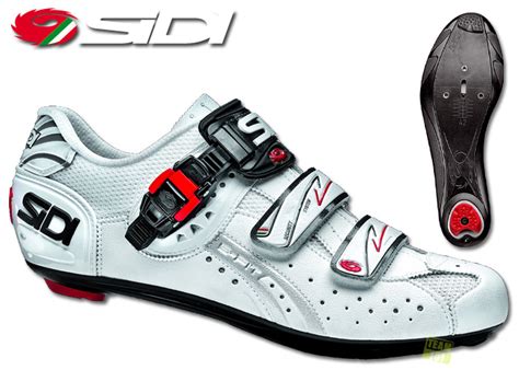 Sidi Rennradschuhe Fahrradschuhe Genius Fit Mega Weiss