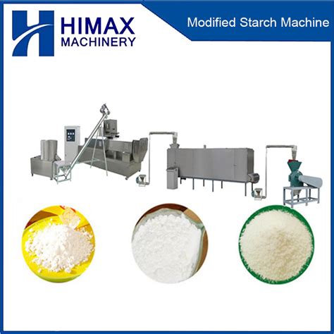 Ce Certificate Automatic Modified Starch Extrusion Machine Grain Equipment Production Line