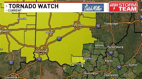 Tornado Watch Issued For Parts Of Ohio Wva Ky