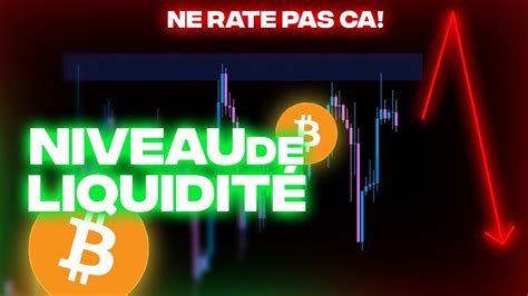 BITCOIN CE MOUVEMENT EST SUR LE POINT D ARRIVER Analyse BTC