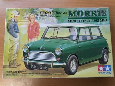 1 24 TAMIYA MORRIS Mini Cooper S 1275 MK1 Ungebaut Teile Versiegelt