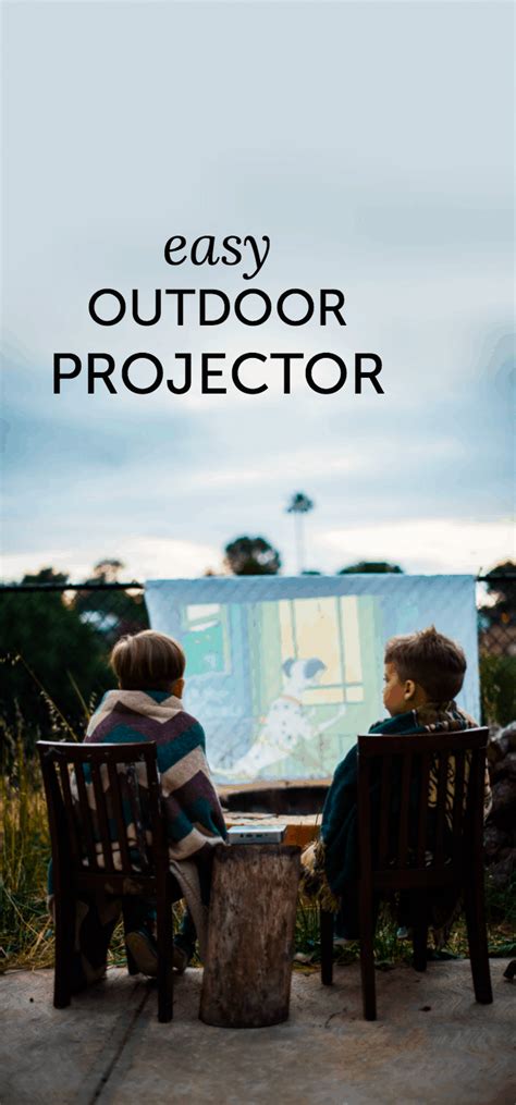 Our Easy Outdoor Projector Setup | Someday I'll Learn