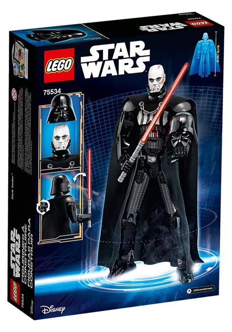 Buildable Star Wars Darth Vader LEGO Set 75534