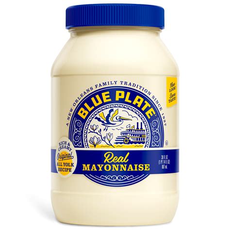 Blue Plate Mayonnaise, 30 oz - Reily Products