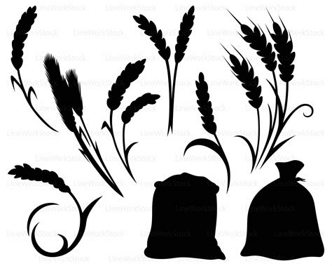 wheat silhouette clip art free 10 free Cliparts | Download images on Clipground 2024