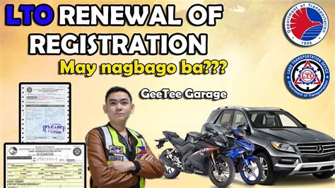 2022 UPDATED LTO RENEWAL OF REGISTRATION MOTORCYCLE AND VEHICLE MAY