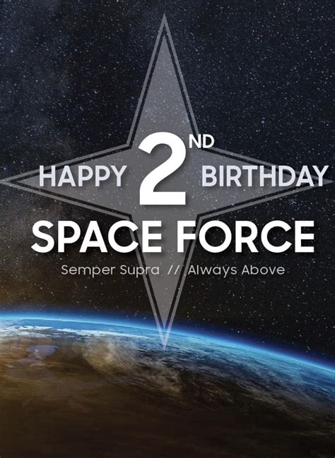 Happy Second Birthday to US Space Force - Soldier Systems Daily