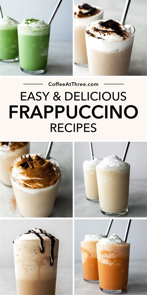 Frozen Frappuccino Recipe Artofit