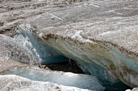 Premium Photo | Aerial view of glacier