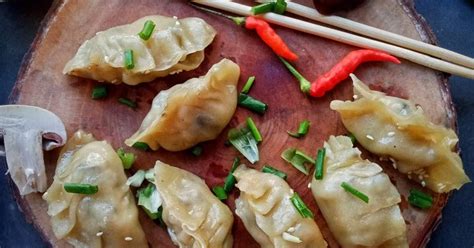 Resep Gyoza Chiken Mushroom Oleh Imaimey Cookpad