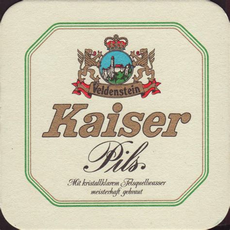 Beer Coaster Coaster Number 1 10 Brewery Kaiser Brau City