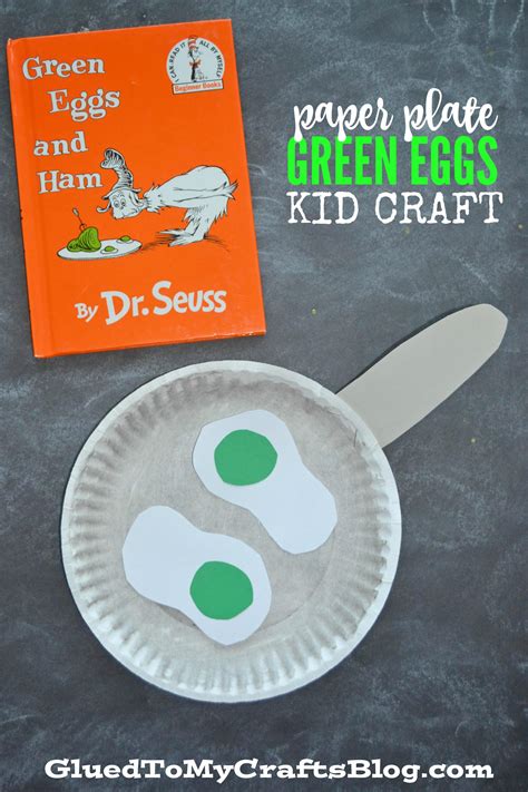 Paper Plate Dr Seuss Green Eggs Dr Seuss Preschool Crafts Dr Seuss