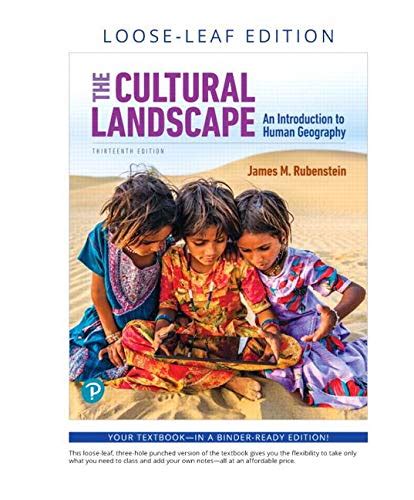 Buy The Cultural Landscape An Introduction To Human Geography Ap