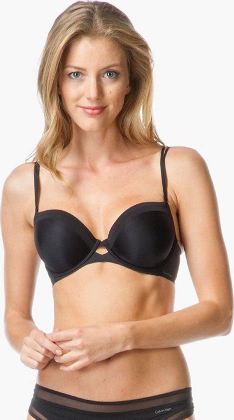 Calvin Klein Naked Tailored Push Up Bh Zwart 70A Bol