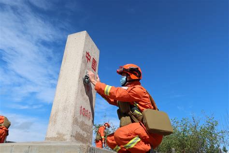 【追梦火焰蓝？守护万家灯火】擦亮界碑 守护祖国边境线 新闻中心 温州网