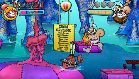 SpongeBob SquarePants Bikini Bottom Brawlers Play Online On Flash Museum