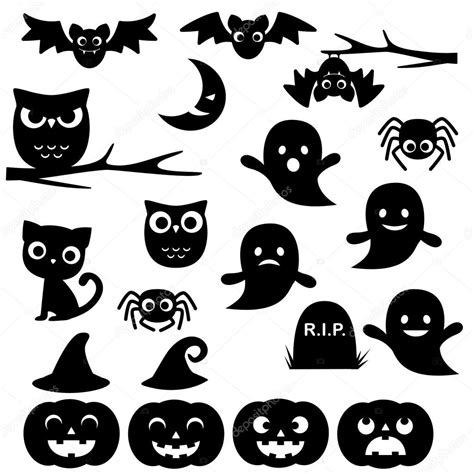 Halloween silhouettes Stock Vector Image by ©yuliya_m #83804476