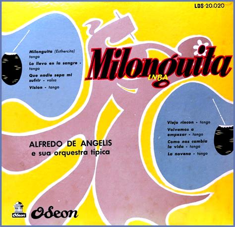 La Nova Botica Del Aleman Tango Alfredo De Angelis Milonguita